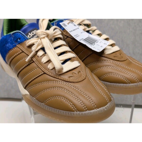 NEW! Wales Bonner x Adidas Millennium Samba Pony Nappa IF6704 Men’s Size 8 - Picture 3 of 9